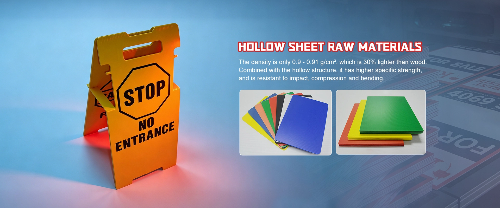 Durable Hollow Sheet Raw Materials Supplier