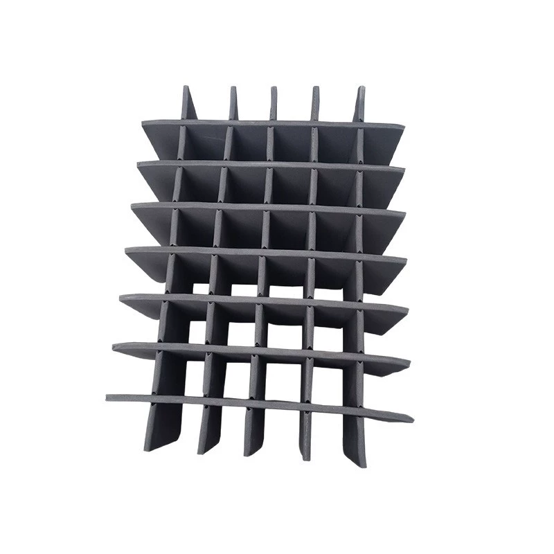 Anti-static foldable corrugated plastic dividers